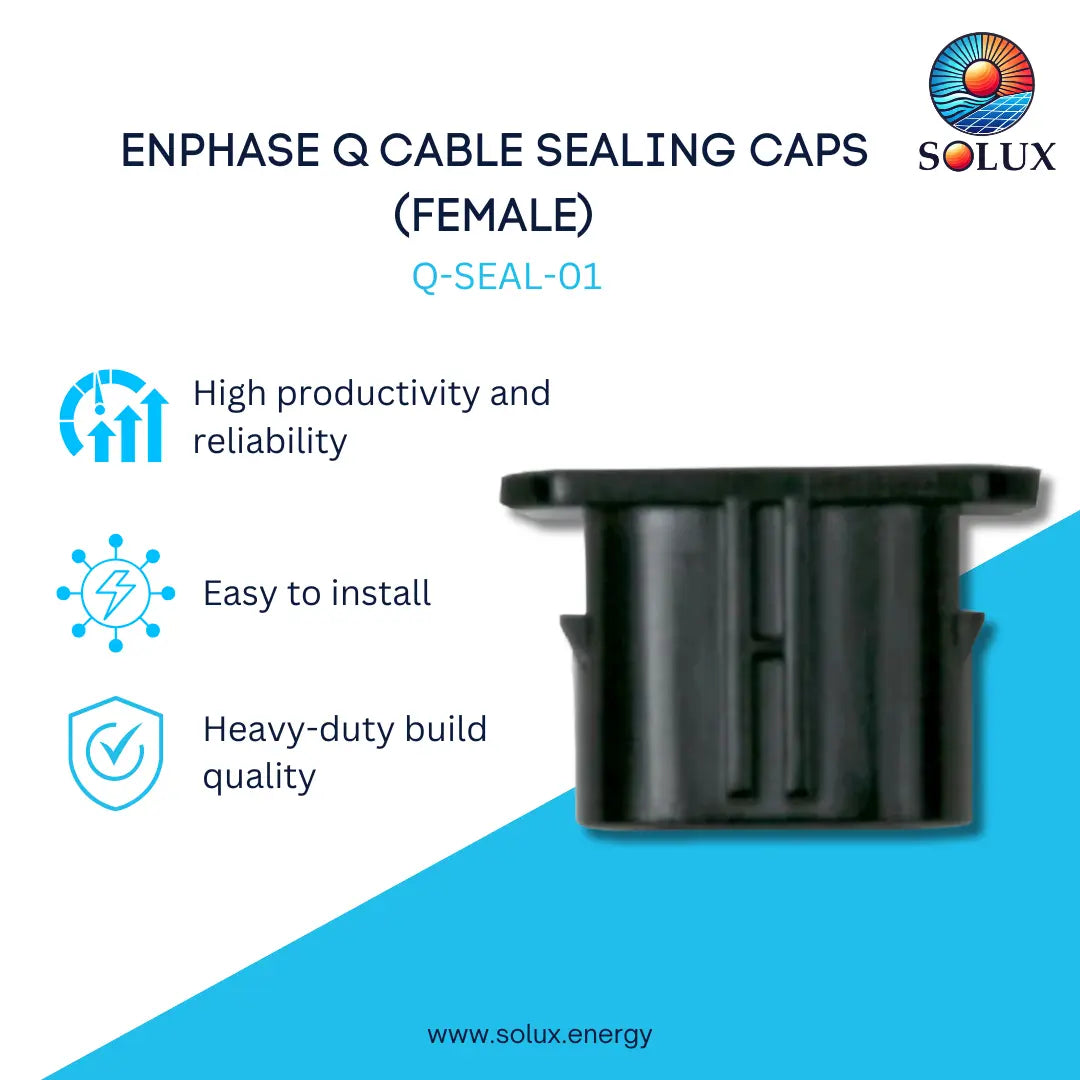This is an image of Enphase Q-SEAL-01 Q Cable Female Sealing Caps, sold in one unit